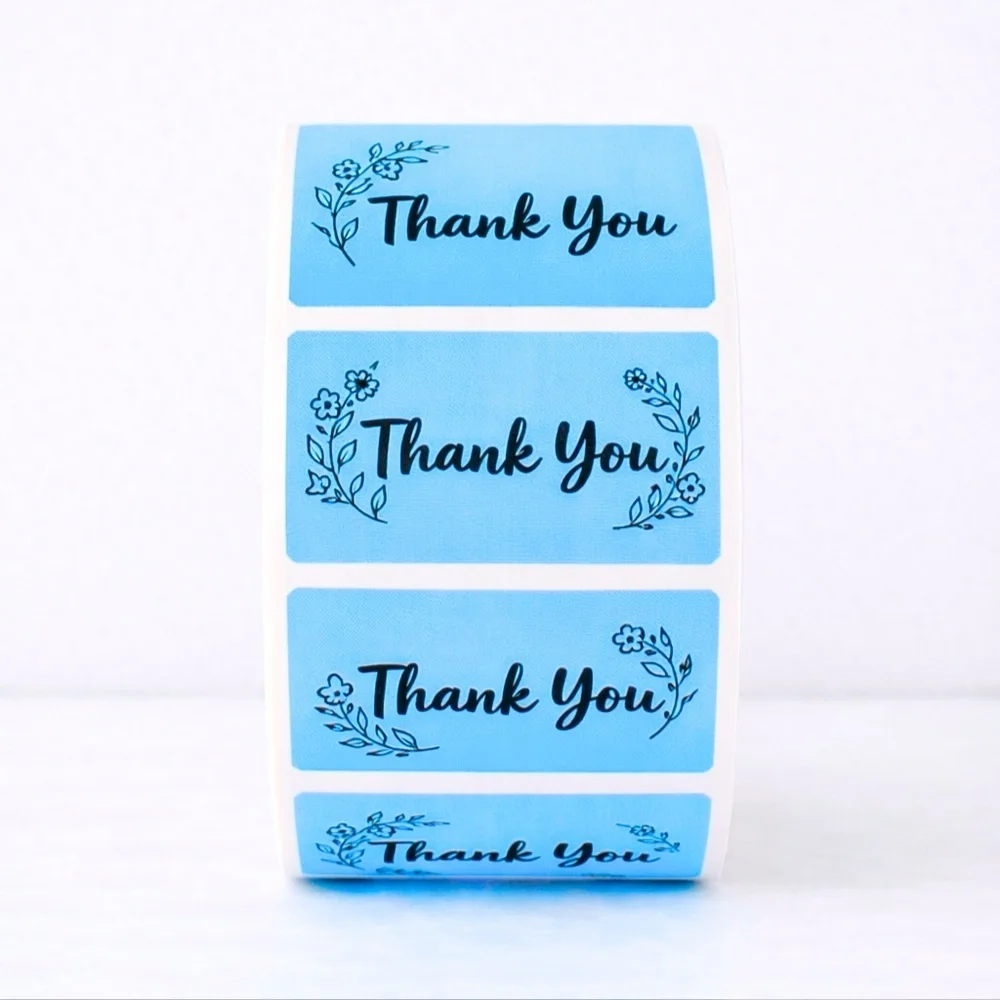 Thank You Labels – 100 Pack Small Business Packaging Stickers for resellers NEW